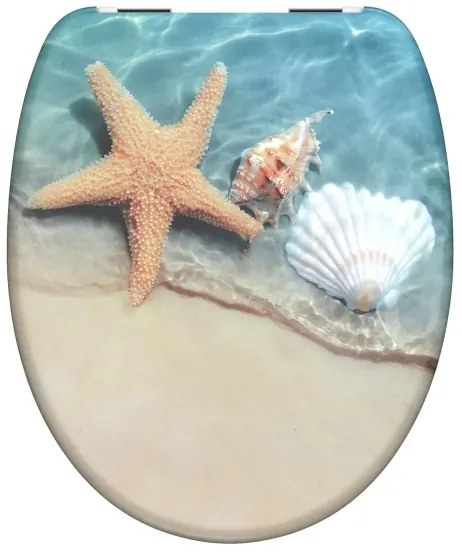 Schütte 82196 - Capac WC BEACH SoftClose din duroplast