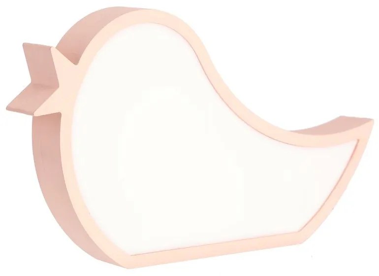 Veioză pentru copii roz Bird – Candellux Lighting