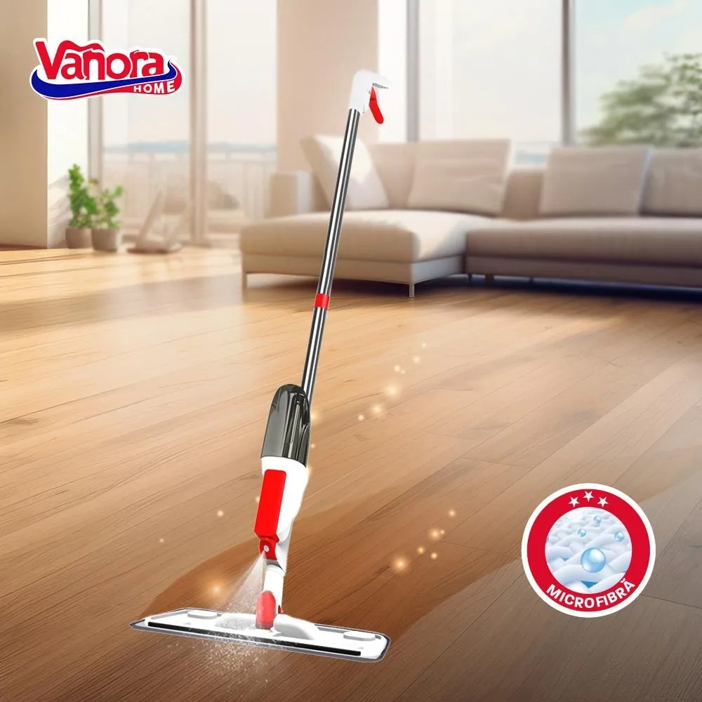 MOP SPRAY REZERVOR DETAS FAST CLEAN ROSU