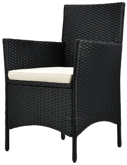 Juskys Set balcon Bayamo - negru