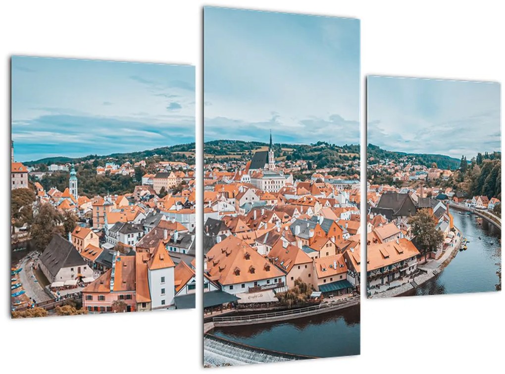 Tablou - Krumlov din Cehia (90x60 cm)
