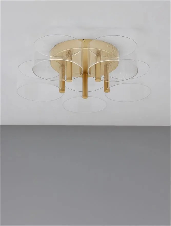 Lustra LED aplicata design ultra-modern GATLIN 28W