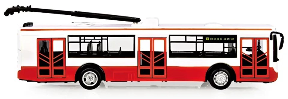 Rappa Troleibuz, anunță stațiile în limba cehă, 28 cm