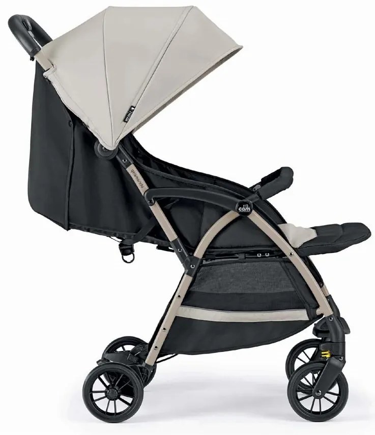 Carucior sport CAM   Giramondo Grigio Piombo, ultra-usor 5,3 kg, compact, UV 50+, 0,  4 ani   pana la 22 kg