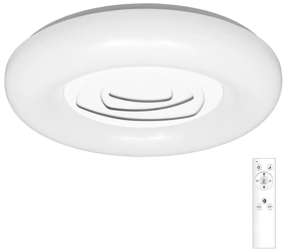 Plafonieră LED dimabilă Ecolite WCL01R-80 DONUT LED/80W/230V 3000-6500K