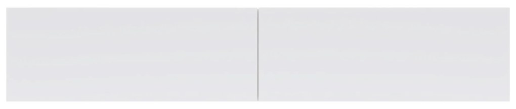 Comoda TV Isla, 2 Usi, Alb, 135 x 28 x 25 cm