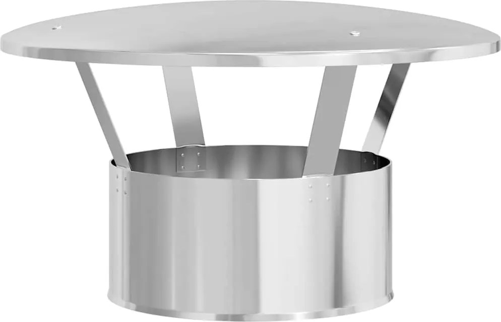 vidaXL Husă de ploaie pentru coș Argintiu 35 x 35 x 20 cm