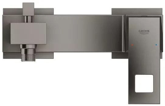 Baterie cada - dus Eurocube monocomanda antracit periat Hard Graphite