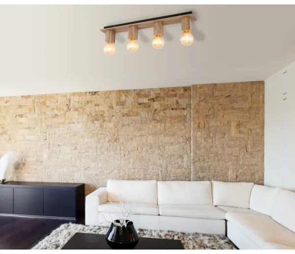 Plafonieră Globo 15655-4D ERNA 4xE27/60W/230V