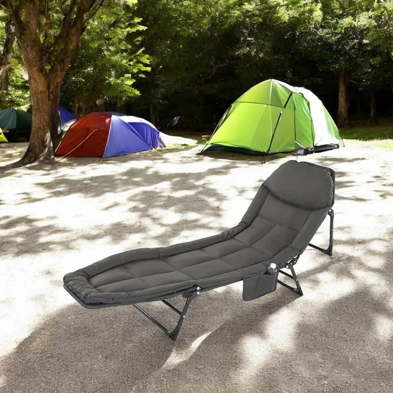 JAKS Pat de camping gri Kanoe