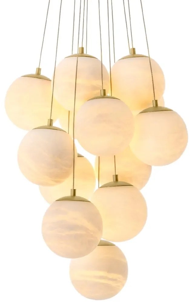 Lustra cu 13 pendule design modern LUX Sphinx