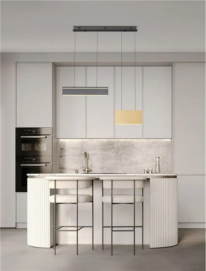 Lustra LED suspendata stil minimalist ALUNA