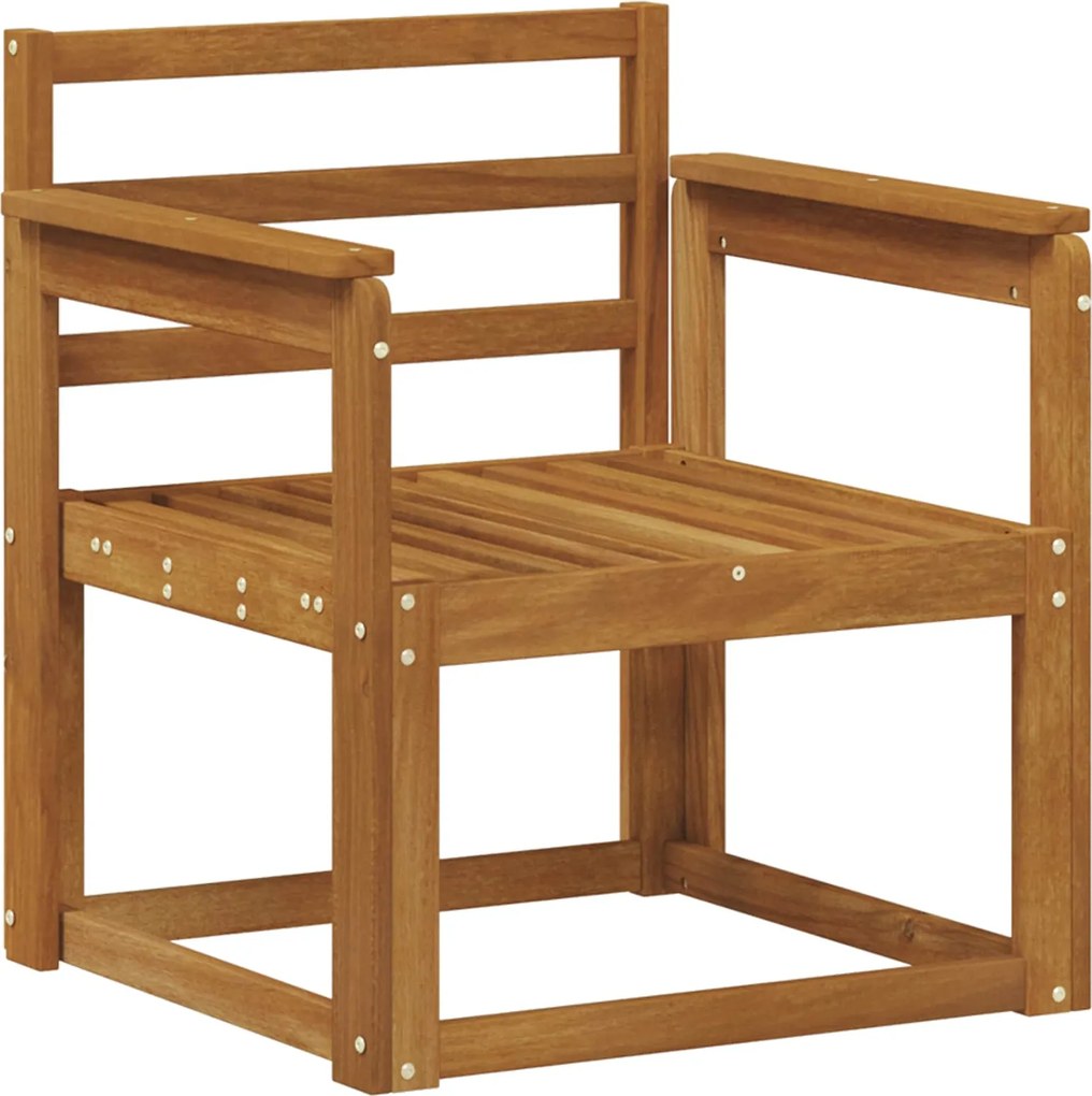 vidaXL Canapea de exterior Lemn Solid de Acacia natural