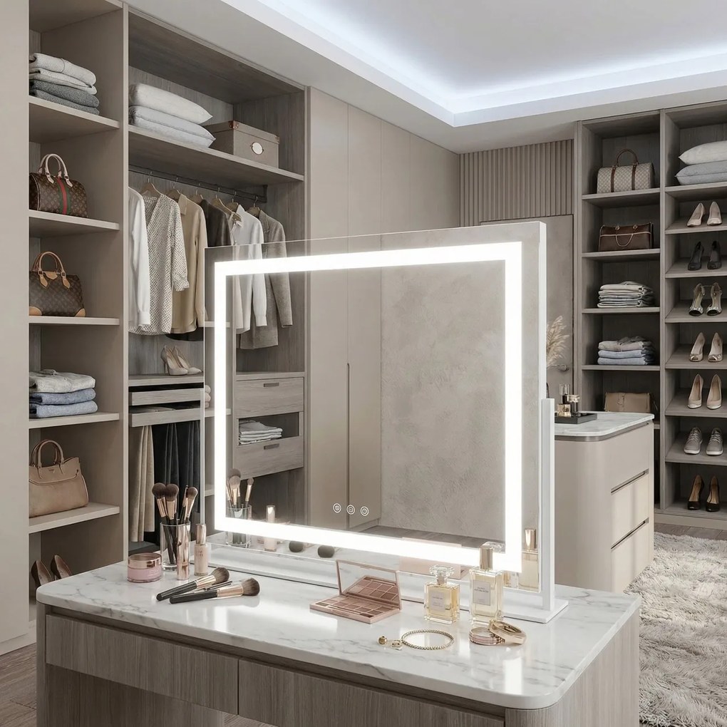 Oglindă LED STUDIO White 58x45