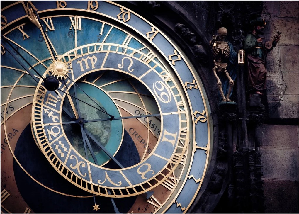 Tablou - Orloj, Praga (70x50 cm)