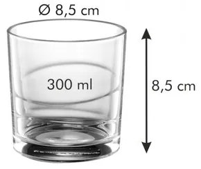 Pahare whisky Tescoma myDRINK 300 ml, 6 buc.
