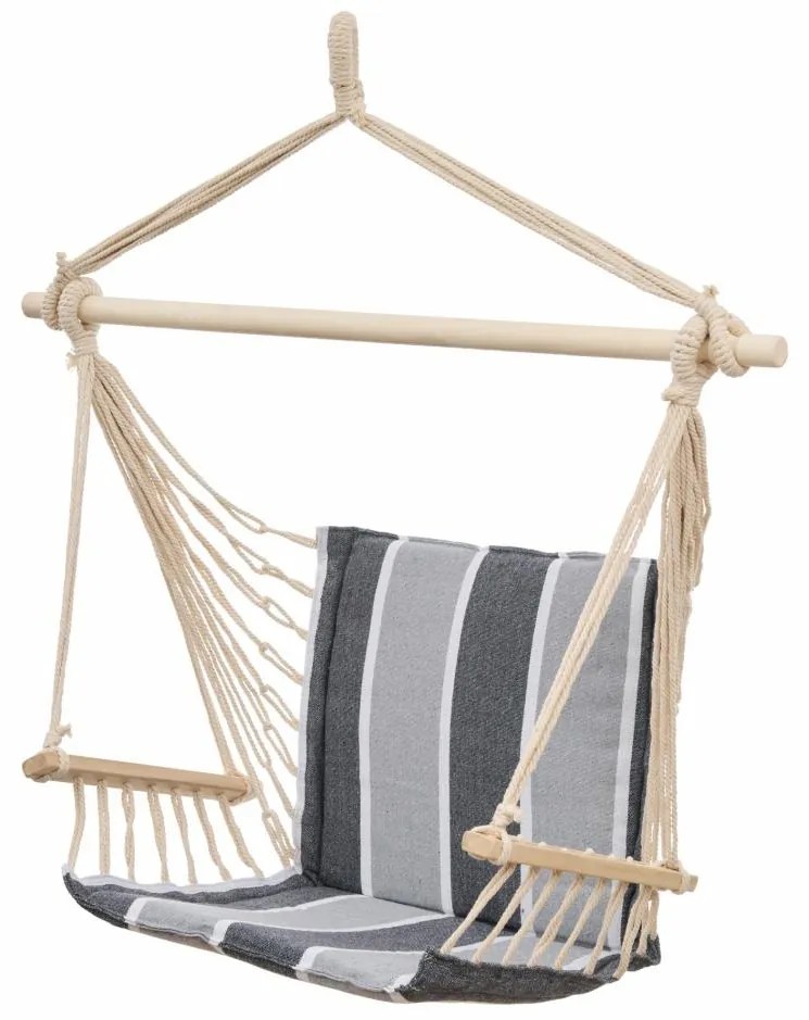 HR HAMAC SUSPENDAT BLACK&WHITE 94X50CM