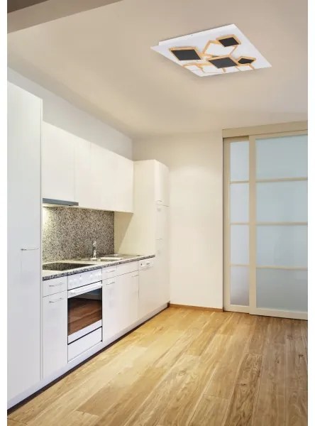 Plafonieră LED dimabilă Globo 48290-50 RABEA LED/50W/230V + telecomandă