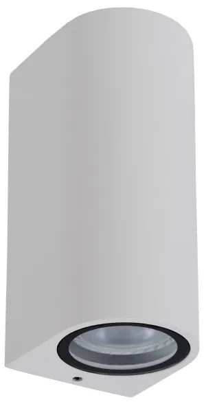 Aplică de exterior ZARO 2xGU10/35W/230V IP44 albă Lucide 69801/02/31