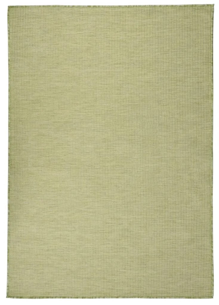 Covor de exterior, verde, 160x230 cm, tesatura plata Verde, 160 x 230 cm