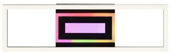 Plafonieră Brilliant-LED RGBW dimabil BESSON LED/20W/230V 3000-6500K negru + telecomandă