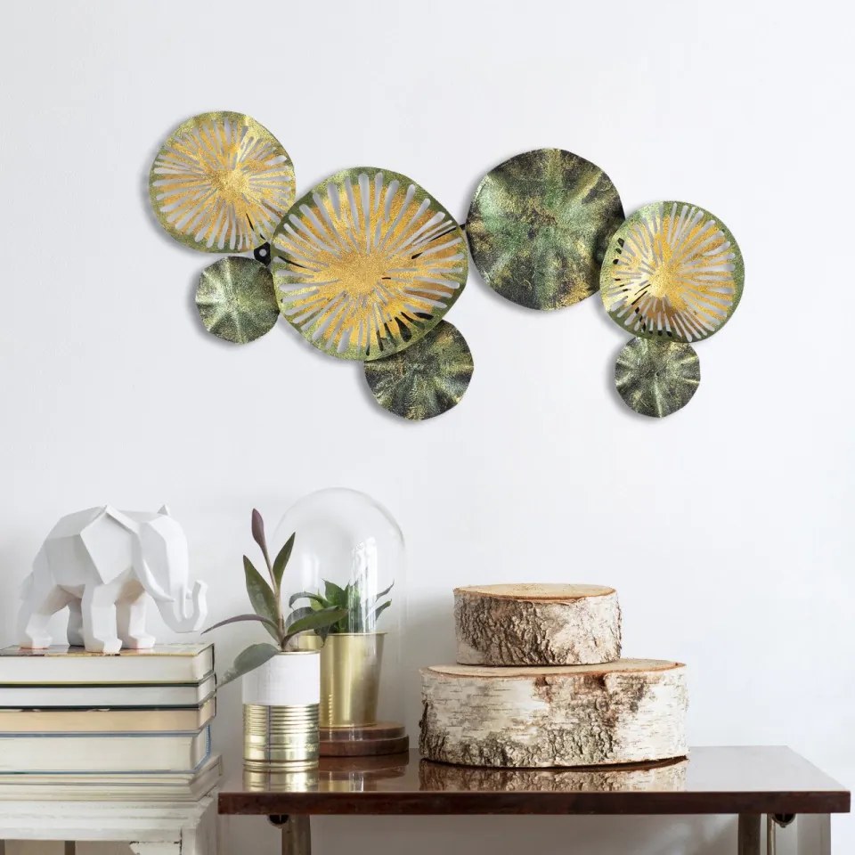 Accesoriu Decorativ de Perete Metal Art, Metal