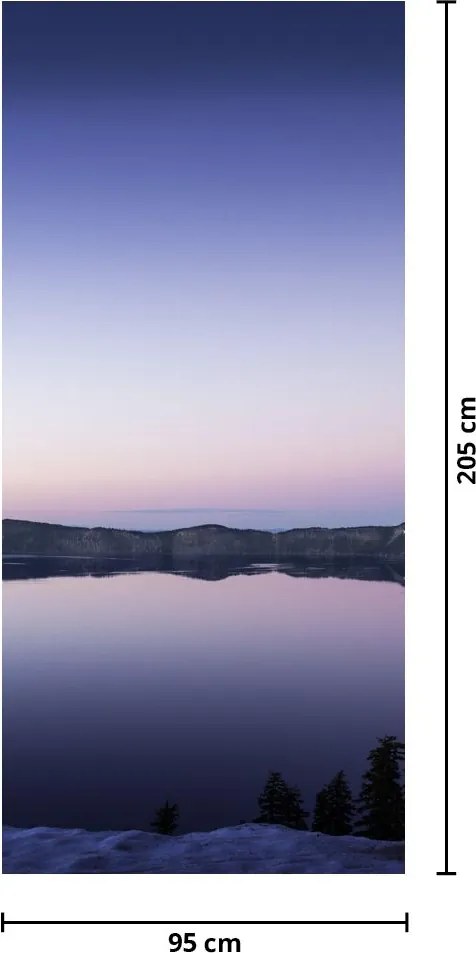 Fototapet pentru ușă - Lac (95x205cm)