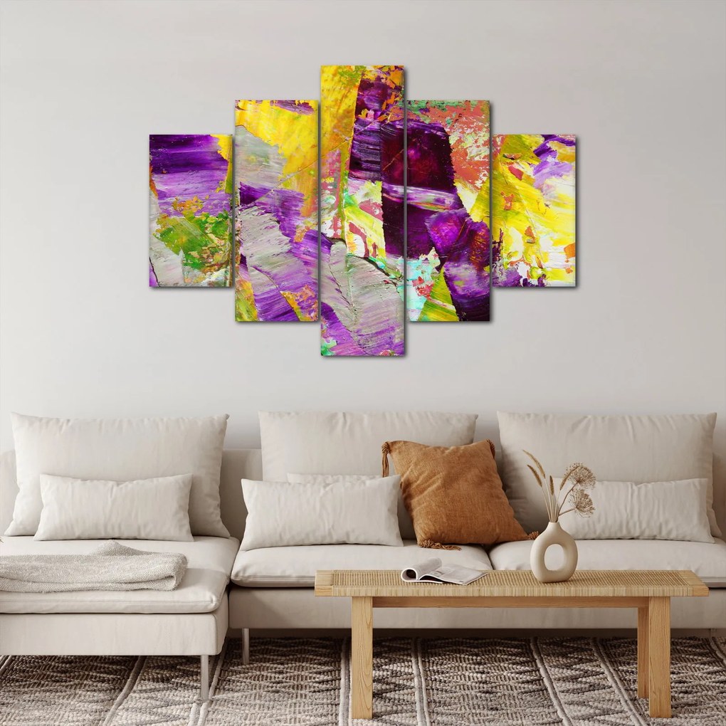 Tablou cu abstracție - pictura (150x105 cm)
