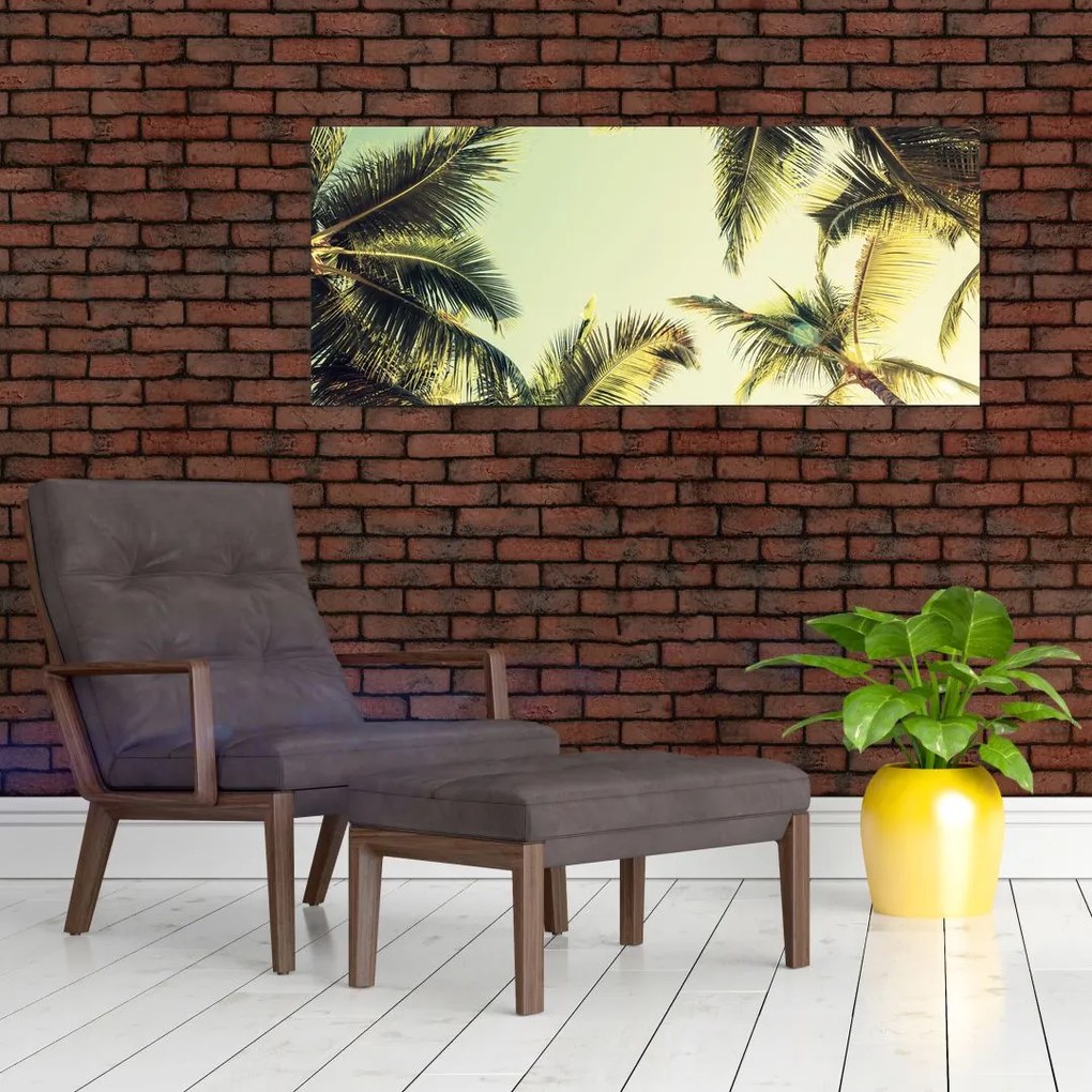 Tablou - Palmieri de cocos (120x50 cm)