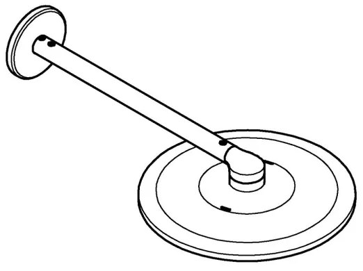 GROHE 26475000 - Cap de duș RAINSHOWER SMARTACTIVE 310 mm crom lucios