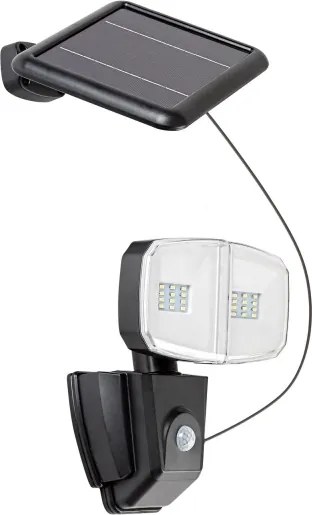 Proiector LED solar cu senzor ZLARIN LED/12W/3,7V IP44 Rabalux 77012