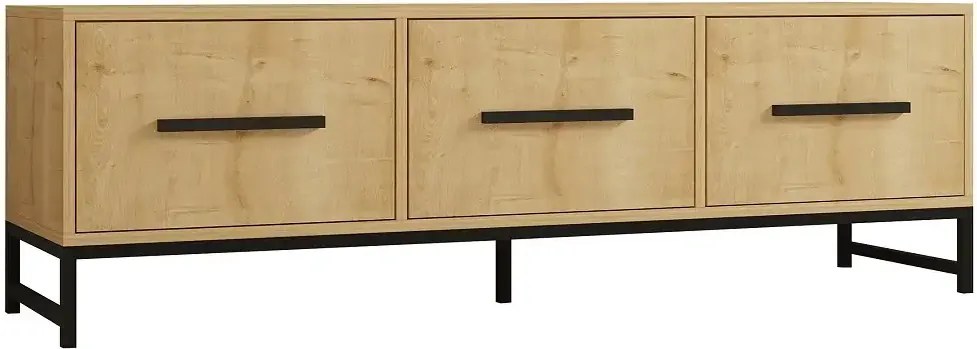 Comoda tv Melody pentru living culoare stejar 160 cm