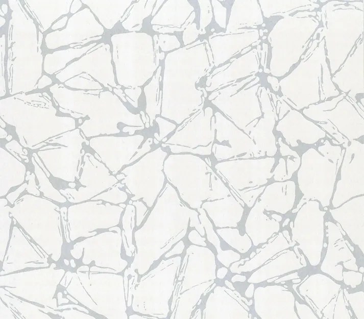 Tapet Glaze, Silver Luxury Geometric, 1838 Wallcoverings, 5.3mp / rola