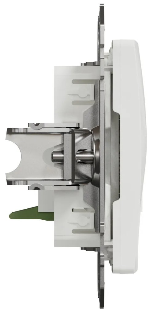 Priza telefon RJ11, IP20, Alb, Schneider Sedna Design