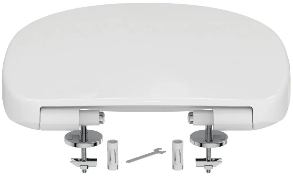 Capac WC, Soft close, alb