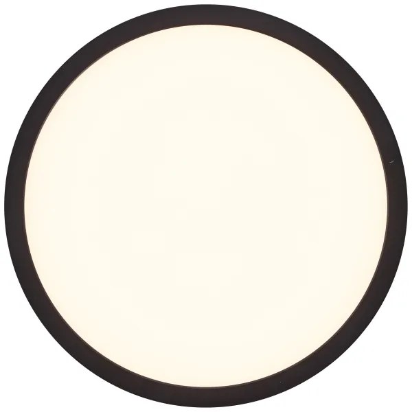 Brilliant - Plafonieră LED TUCO LED/16W/230V, Ø 25 cm, neagră