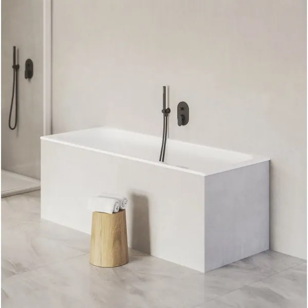 Ravak X070466 - Baterie de duș pentru montaj ascuns CHROME, neagră