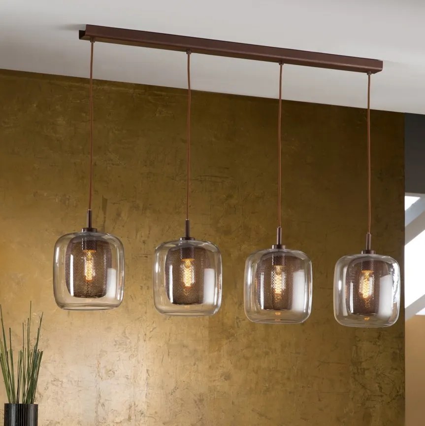 Lustra moderna cu 4 pendule Fox 4L SV-653422