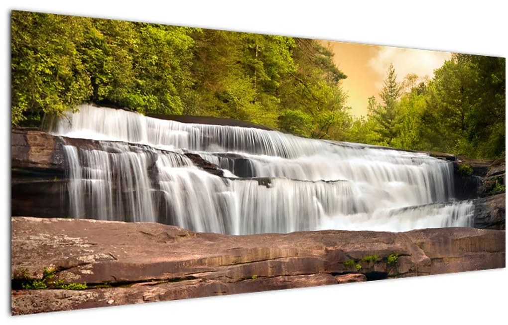 Tablou - Cascadă (120x50 cm)
