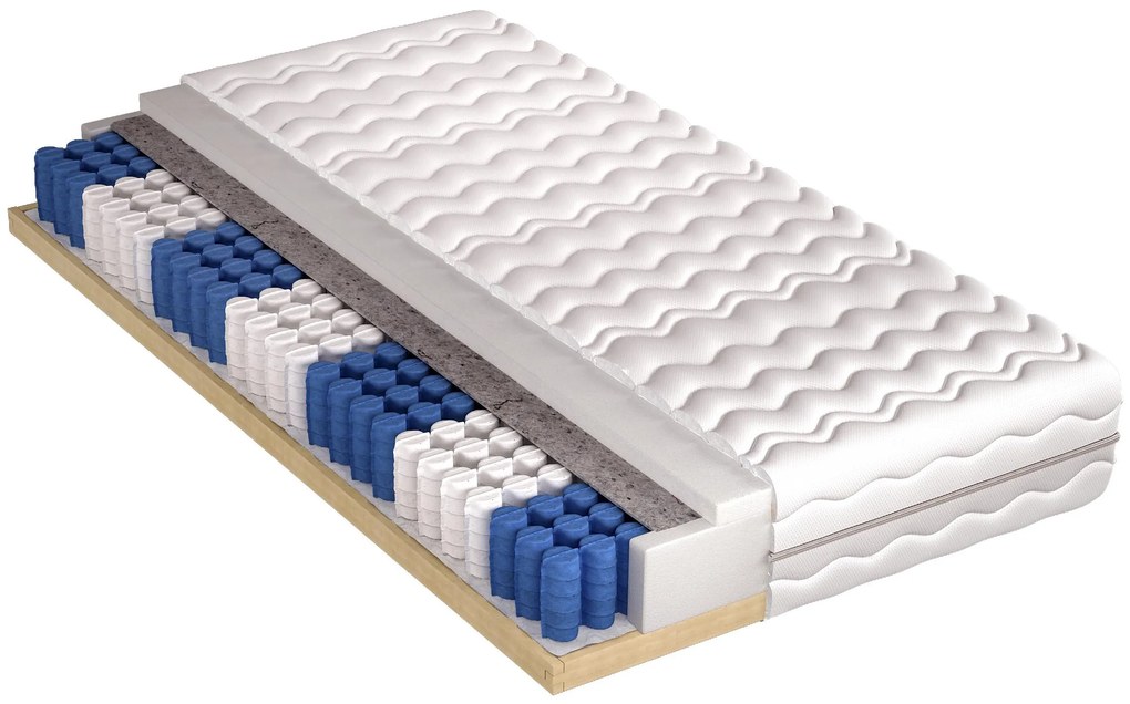 Saltea cu arcuri individuale Dione Komfort 200x180 cm (T3). 603010