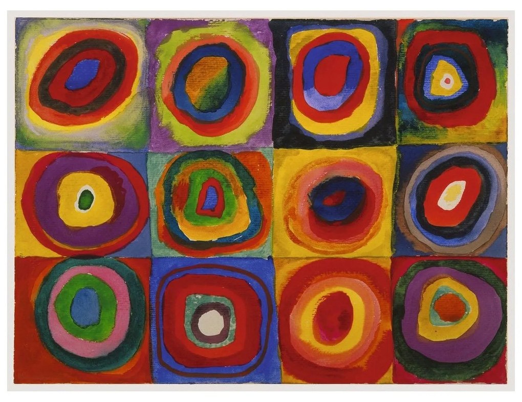 PUZZLE KANDISNSKY: COLOR STUDY, 1500 PIESE - RAVENSBURGER (16377)