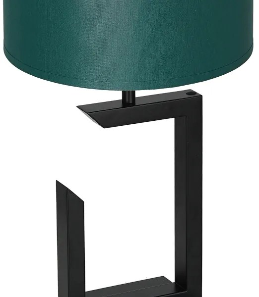 Lampă de masă 1xE27/60W/230V 45 cm verde/aurie