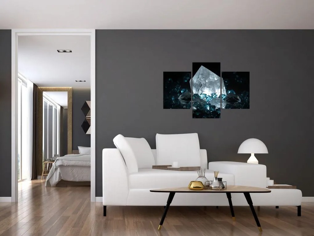 Tablou cu cristal (90x60 cm)