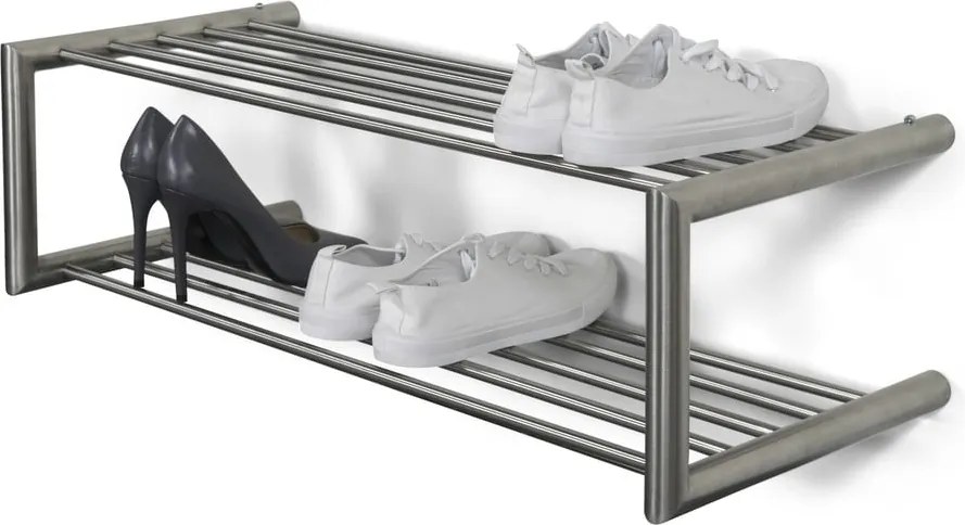 Pantofar argintiu suspendat din metal 80x23x33,5 cm Soenz – Spinder Design