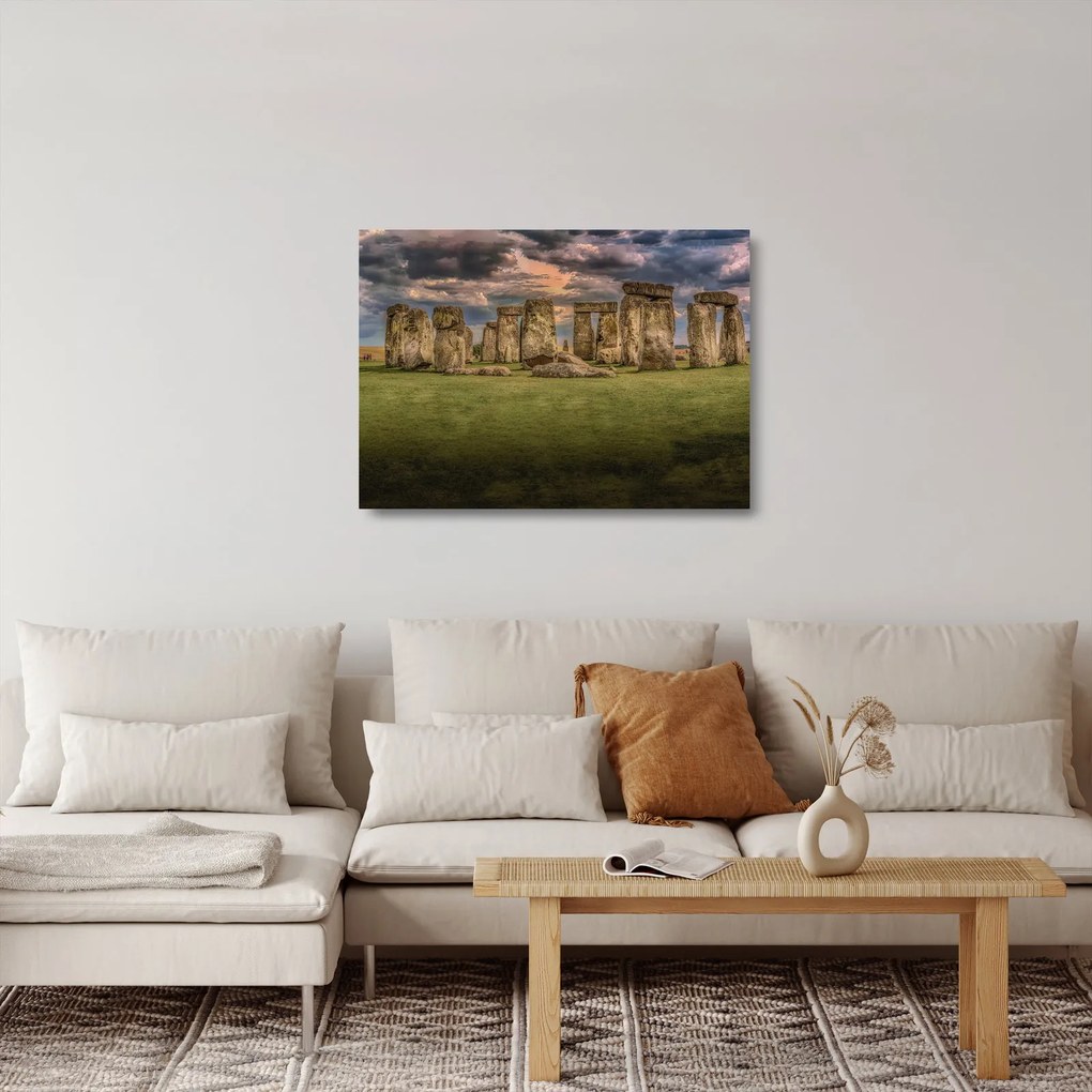 Tablou pe sticlă Stionehenge (70x50 cm)
