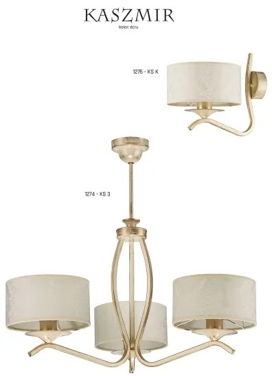 Lustră JUPITER 1275-KS5E KASZMIR 5xE27/60W