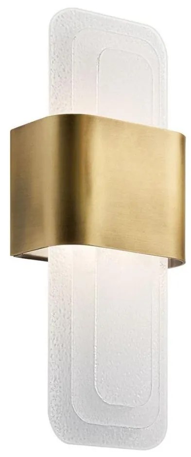 Aplică LED Kichler KL-SERENE-LED-W-NBR SERENE LED/16W/230V alamă