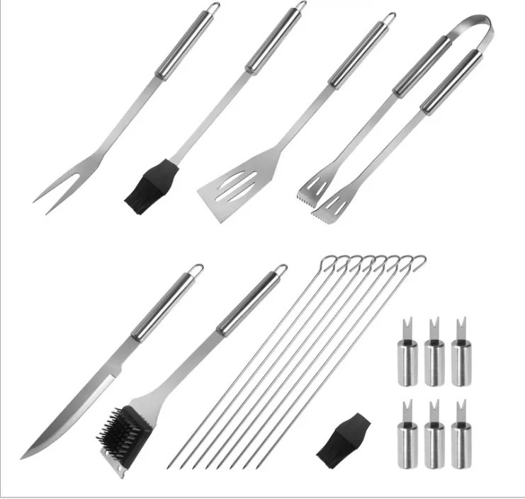 Set ustensile pentru grătar 22 piese Avenberg TARGET
