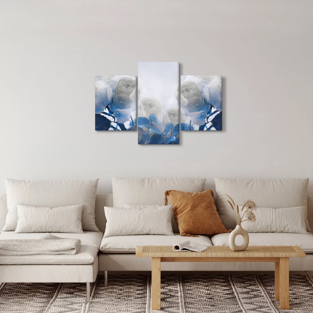 Tablou - Trandafir alb (90x60 cm)