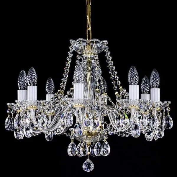 Candelabru 8 brate Cristal Bohemia Exclusive CASSIDY VIII.